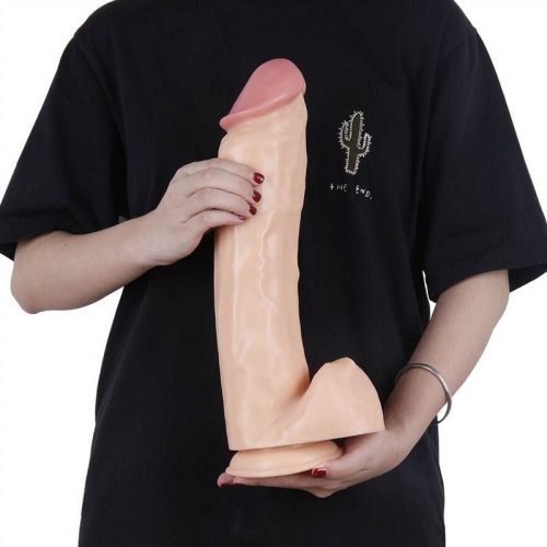 14.5 Inch Giant Realistic PVC Suction Cup Moby Dildo