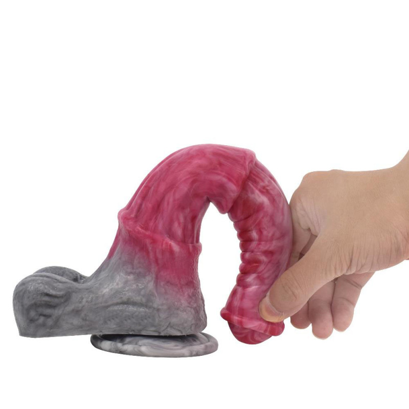 9.5 Inch Pink Horse Dildo Realistic Animal Penis