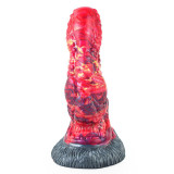 8 Inch Lion Tongue Dildo Unusual Animal-Shaped Penis