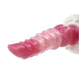 7 Inch Colored Alien Knot Dildo with Suction Cup