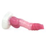 7.5 Inch Slim Demon Dog & Wolf-Laddie Dildo