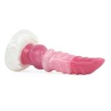 7 Inch Colored Alien Knot Dildo with Suction Cup