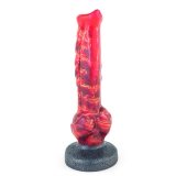 9.5 Inch Dragon & Dog Penis Silicone Wolf Dildo with Knot