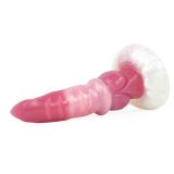 7 Inch Colored Alien Knot Dildo with Suction Cup