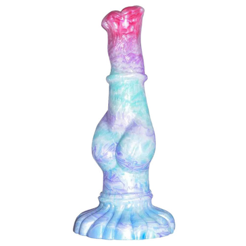 9.5 Inch Soft Big Knotted Horse Cock Dildo