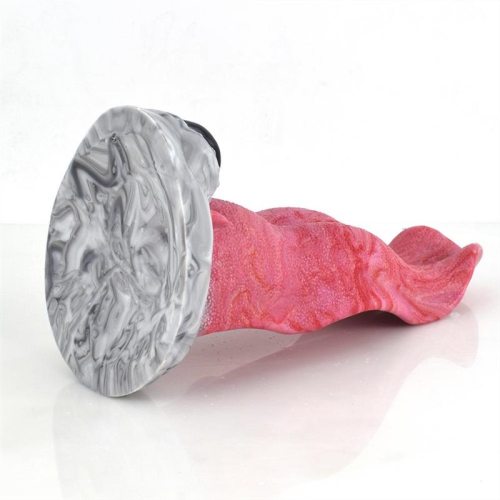 10 Inch Realistic Silicone Dog Wolf Tongue Dildo