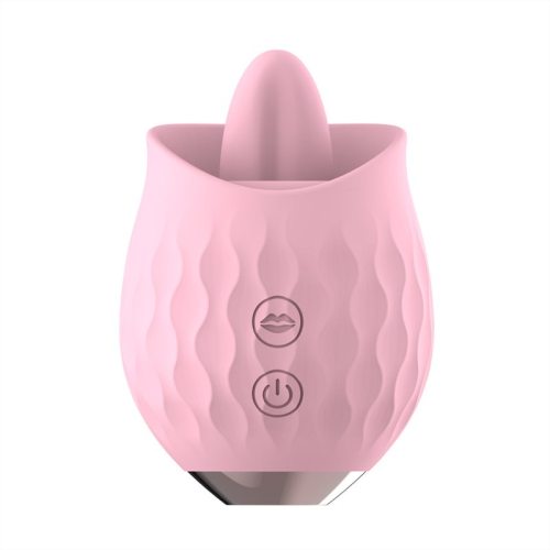 Rose Tongue Vibrator Lick Sex Toy