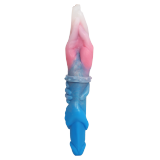 13 Inch Colored Double Fist Ended Magic Hand Dildo