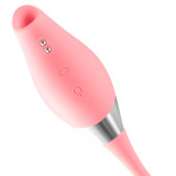2 IN 1 Clitoral Sucking Vibrator With Heated Vibrating Egg