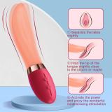 Heated Clitoris G-Spot Tongue Licking Vibrator