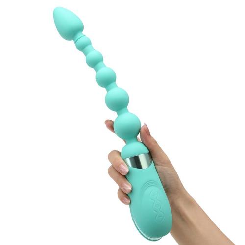 Women G-Spot Anal Pull Beads Vibrator