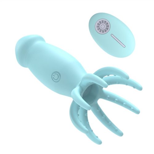 Small Octopus Clitoris G Spot Vibrator Nipple Massager
