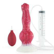 8 Inch Ejaculating Dildo with Knot Squirting Sex toy