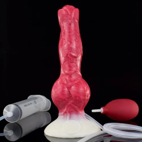 8 Inch Ejaculating Dildo with Knot Squirting Sex toy
