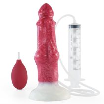 8.5 Inch Ejaculating Silicone Knotted Dildo Squirting Sex toy