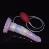 8 Inch Ejaculating Silicone Pig Dildo Squirting Sex toy