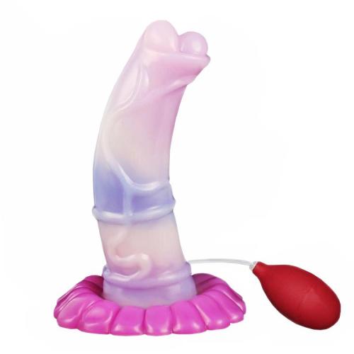 9 Inch Ejaculating Hippo Dildo Squirting Animal Penis