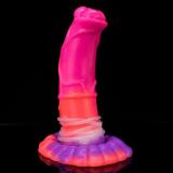 8.8 Inch Glowing Ejaculating Hippo Dildo Squirting Animal Penis
