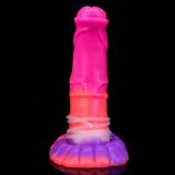 8.8 Inch Glowing Ejaculating Hippo Dildo Squirting Animal Penis