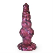 9 Inch Big Knotted Dog Dildo Soft Silicone Animal Penis