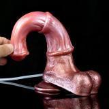 9.5 Inch Ejaculating Horse Dildo Squirting Animal Penis