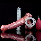 9.5 Inch Ejaculating Horse Dildo Squirting Animal Penis