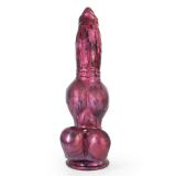 10 Inch Big Dog Dildo with Knot Realistic Silicone Animal Penis