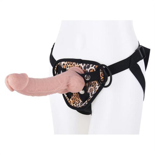 9.5 Inch Real Looking Penis Strap On Harness and Dildo