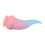 8.5 Inch Glow-In-The-Dark Octopus Silicone Tentacle Dildo