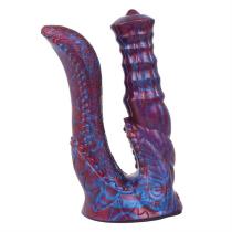 7.5 Inch Fantasy Double-Ended Alligator Mouth & Horse Dildo