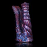 7.5 Inch Fantasy Double-Ended Alligator Mouth & Horse Dildo