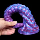 11 Inch Long Purple Octopus Tentacle Anal Stretching Dildo