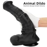 10/11/13 Inch Huge Black Silicone Horse Cock Dildo