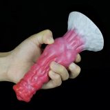 7 Inch Fantasy Dog Dildo Animal Doggy Penis with Knot