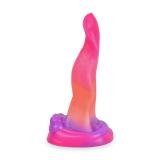 7 Inch Grow-In-The-Dark Monster Tongue Vibrating Dildo