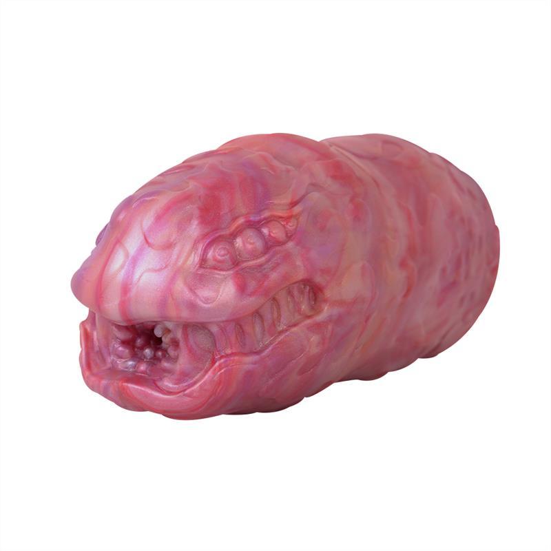 Fantasy Dragon Head Shaped Male Stroker Tight Anus Pussy Toy