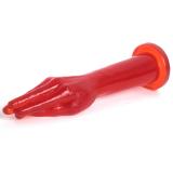 12.5 Inch Red PVC Fist Anal Dildo Butt Plug