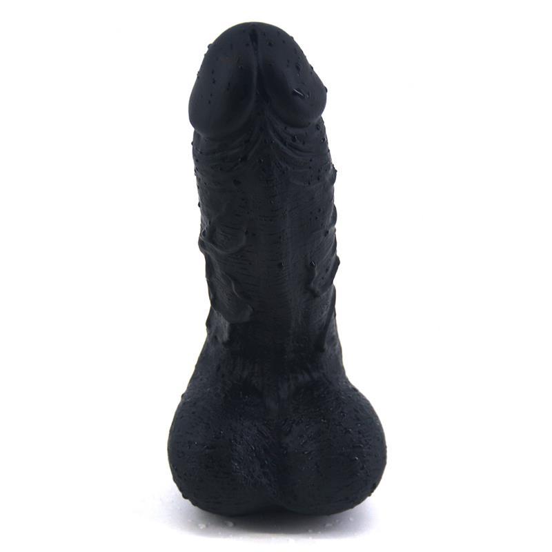 9.5 Inch Big Black Realistic PVC Suction Cup Dildo