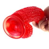 8 Inch PVC Corn Dildo with Suction Cup