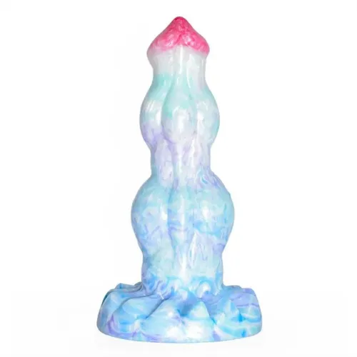 9 Inch Double Knot Dog Dildo Fantasy Silicone Animal Penis