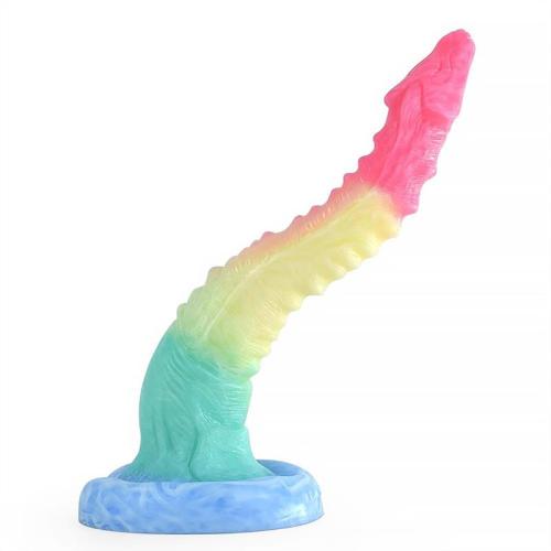 10.5 Inch Long Flexible Octopus Tentacle Dildo Soft Silicone Anal Snake