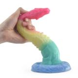 10.5 Inch Long Flexible Octopus Tentacle Dildo Soft Silicone Anal Snake