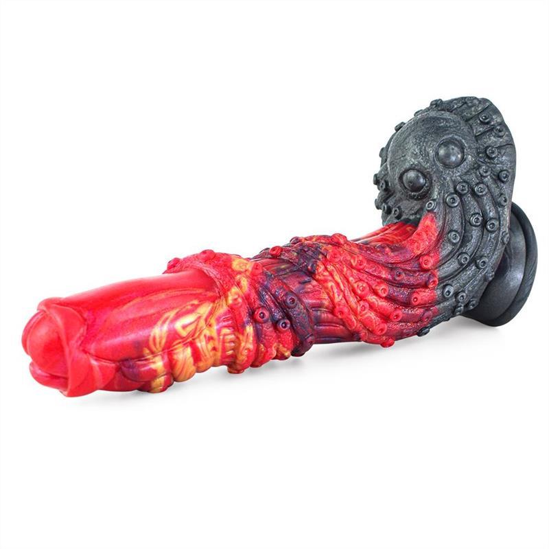 9 Inch Fantasy Silicone Octopus Tentacle Dildo