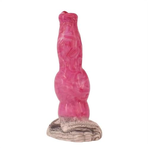 8 Inch Remote Control Donkey Vibrating Dildo Animal Penis