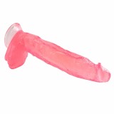 11.5 Inch Pink Realistic PVC Suction Cup Dildo