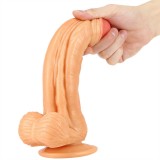 9.5 Inch Fat PVC Suction Cup Dildo