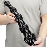 14.5 Inch Monster Skull Extra Long PVC Dildo Anal Dilator