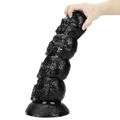 14 Inch Huge Monster Skull PVC Anal Beads Dildo