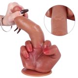 9 Inch Real Feeling Finger Dildo Butt Plug