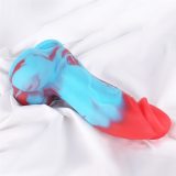 8.5 Inch Coloured King Cock Extra Girthy Dildo with Balls